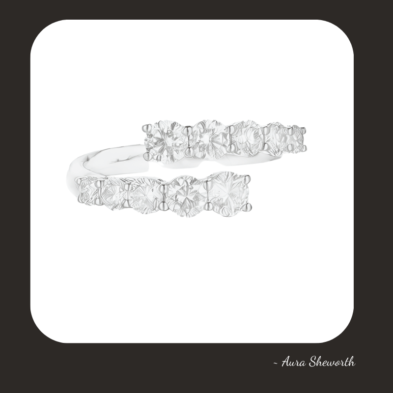 Lab-Grown 3 cts Cluster Ring Setting Hypoallergenic Engagement Jewelry for Weddings & Daily Wear Cluster