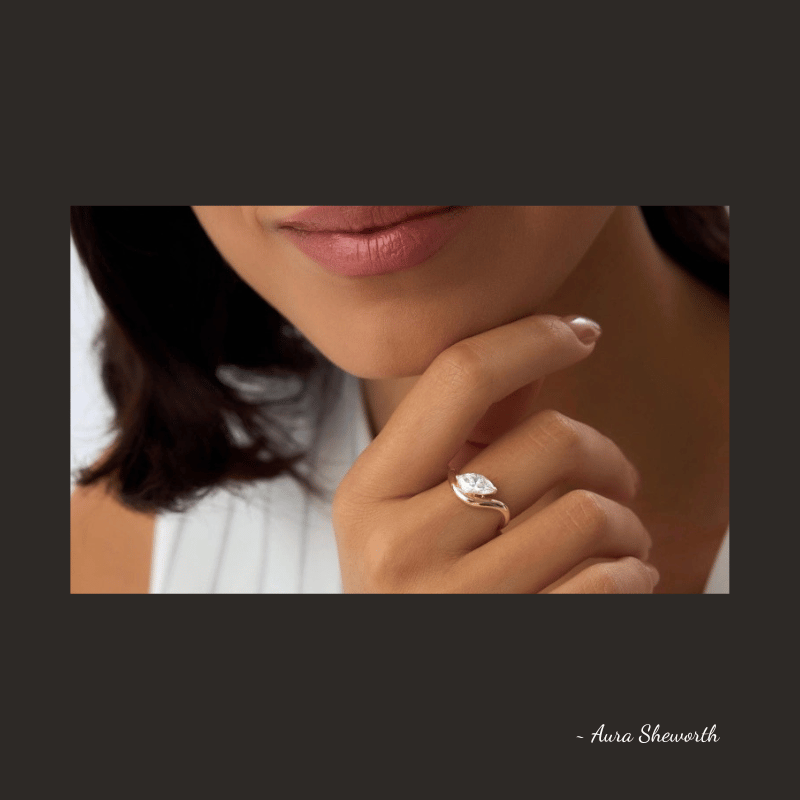 Lab-Grown Solitaire Ring | IGI D/VVS1 | Hypoallergenic Engagement Jewelry for Weddings & Daily Wear Pear Shape