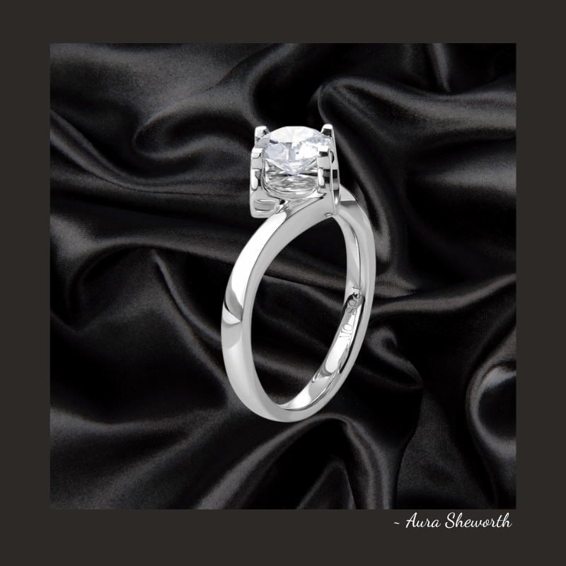 Lab-Grown Solitaire Ring | IGI D/VVS1 | Hypoallergenic Engagement Jewelry for Weddings & Daily Wear Round