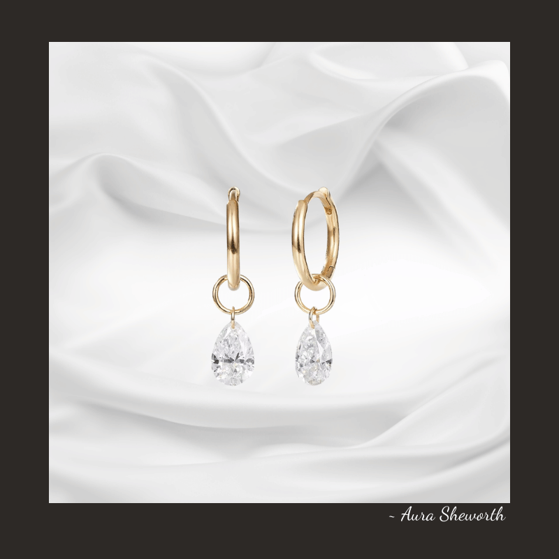 Lab-Grown Diamond Earrings | Hypoallergenic & Eco-Friendly | Wedding Gifts & Everyday Luxury | Free Shipping