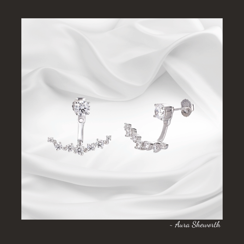 Stud Lab-Grown Diamond Earrings | Hypoallergenic & Eco-Friendly | Wedding Gifts & Everyday Luxury
