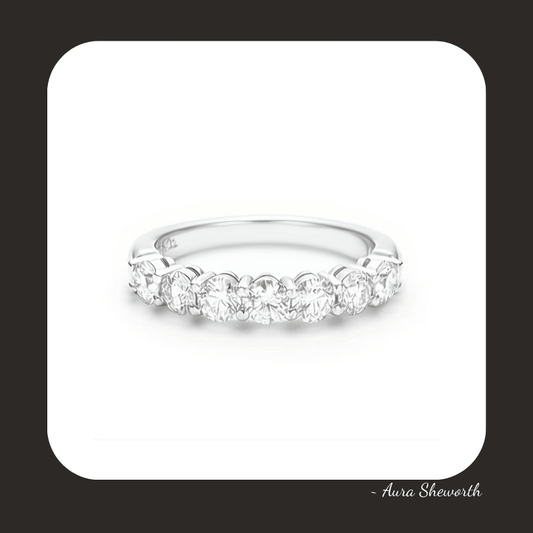 Lab-Grown Fashion Cluster Ring | Hypoallergenic Engagement Jewelry for Weddings &amp; Daily Wear