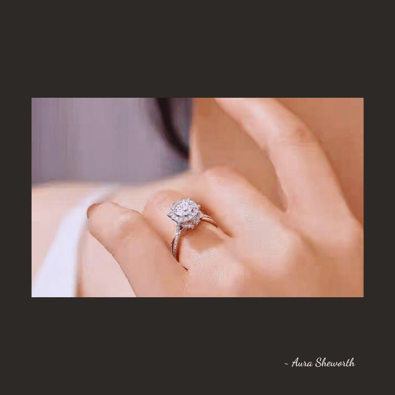 Lab-Grown Halo Ring | IGI D/VVS1 | Hypoallergenic Engagement Jewelry for Weddings & Daily Wear Round