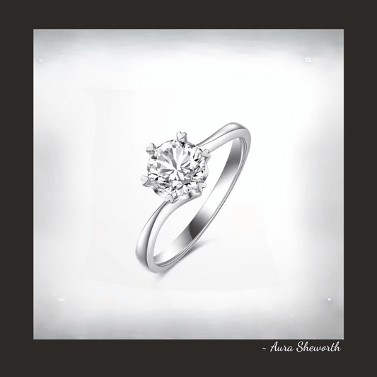 Lab-Grown Solitaire Ring | IGI D/VVS1 | Hypoallergenic Engagement Jewelry for Weddings &amp; Daily Wear Round