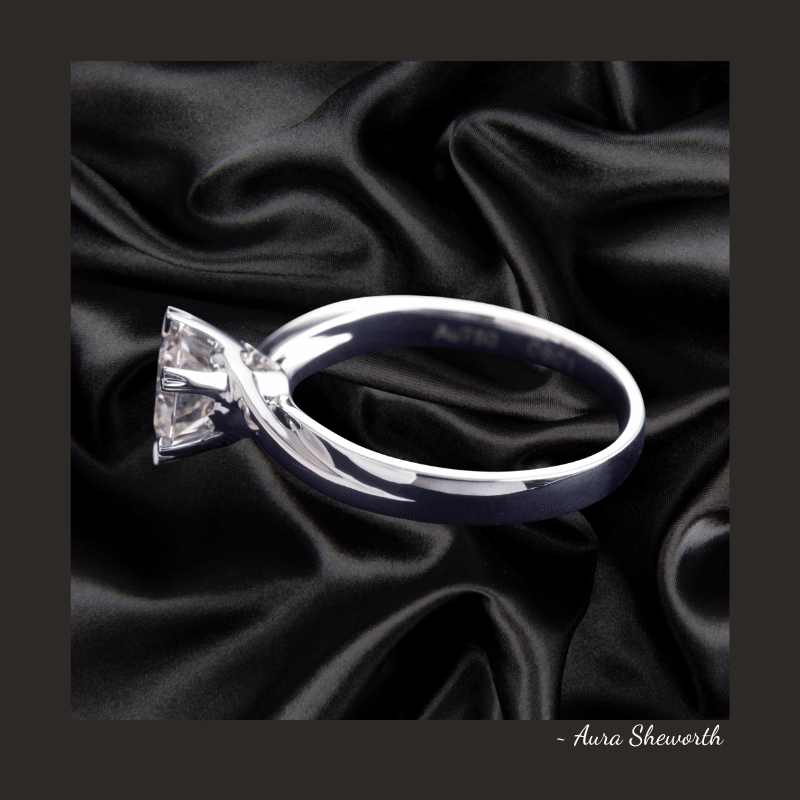 Lab-Grown Solitaire Ring | IGI D/VVS1 | Hypoallergenic Engagement Jewelry for Weddings &amp; Daily Wear Round