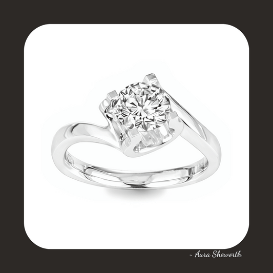 Lab-Grown Solitaire Ring | IGI D/VVS1 | Hypoallergenic Engagement Jewelry for Weddings & Daily Wear Round